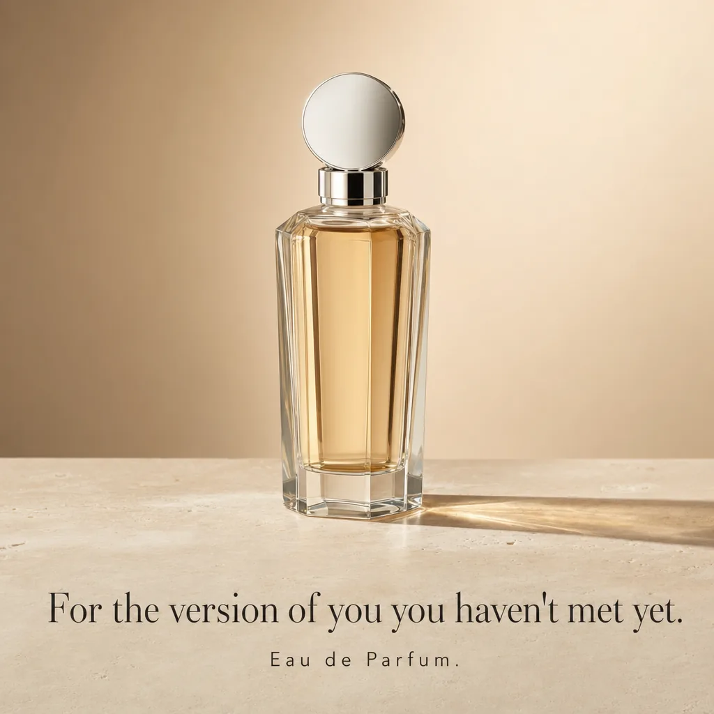 Ad: ads perfume marble