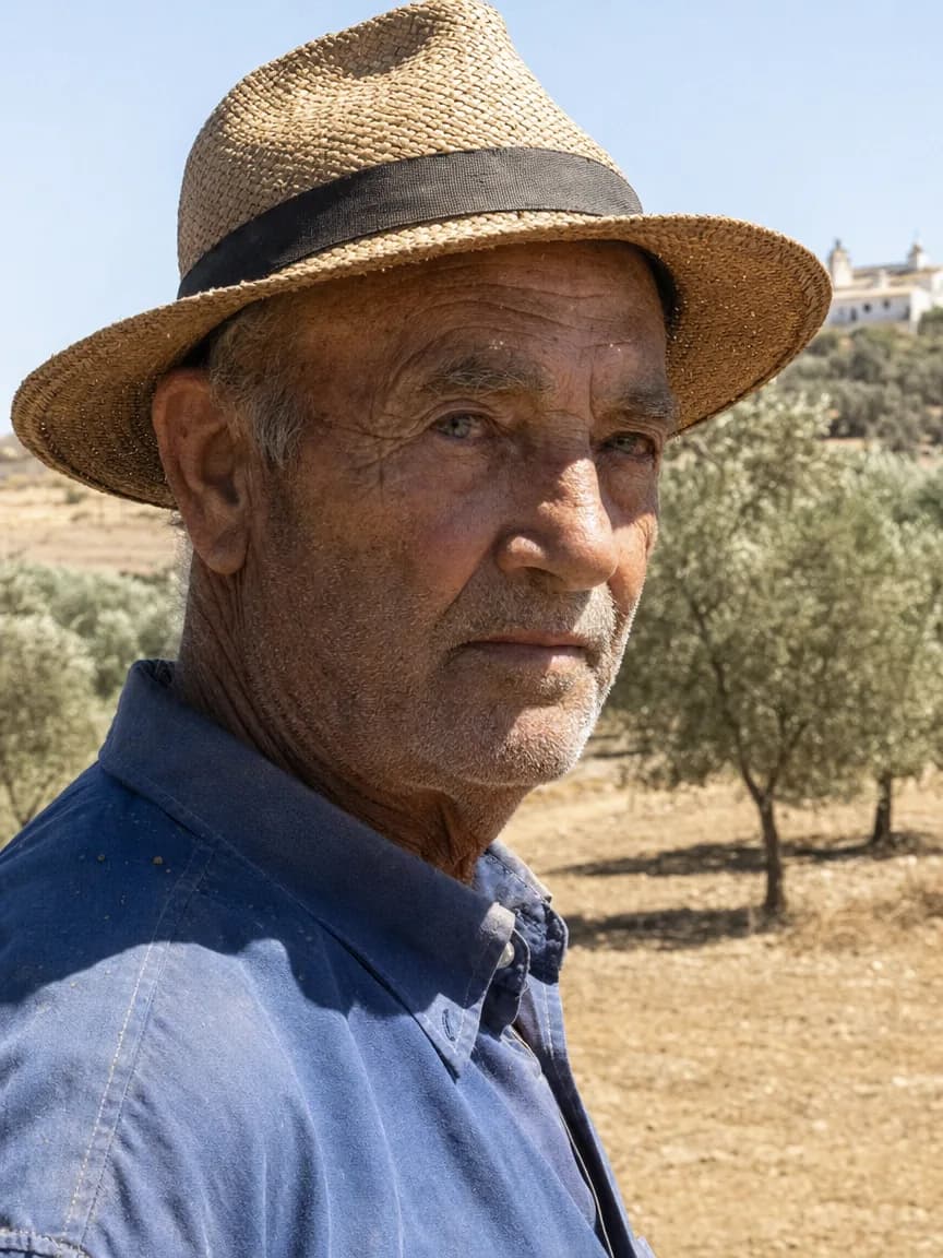 People: people aging farmer spain