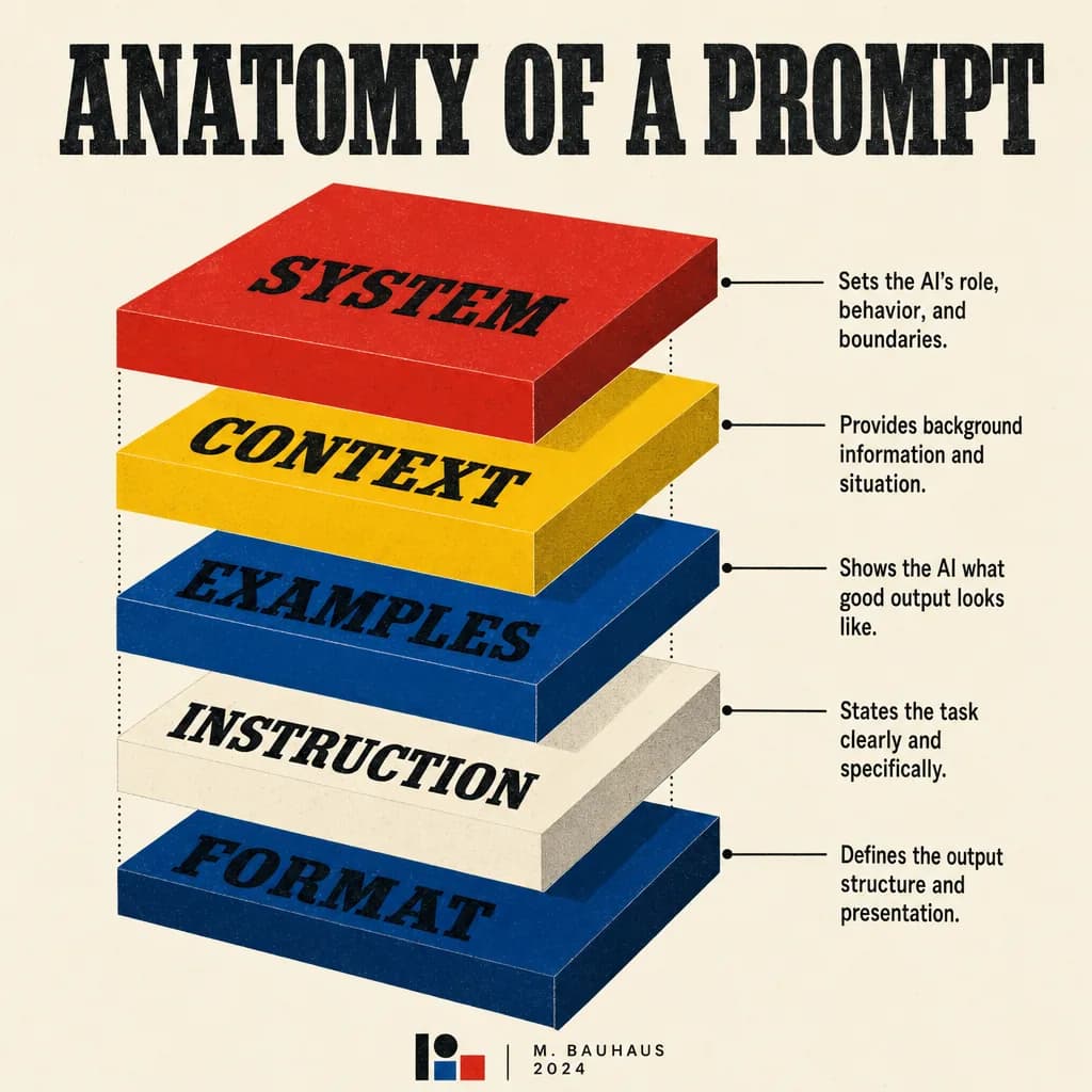 Print: print anatomy of prompt bauhaus